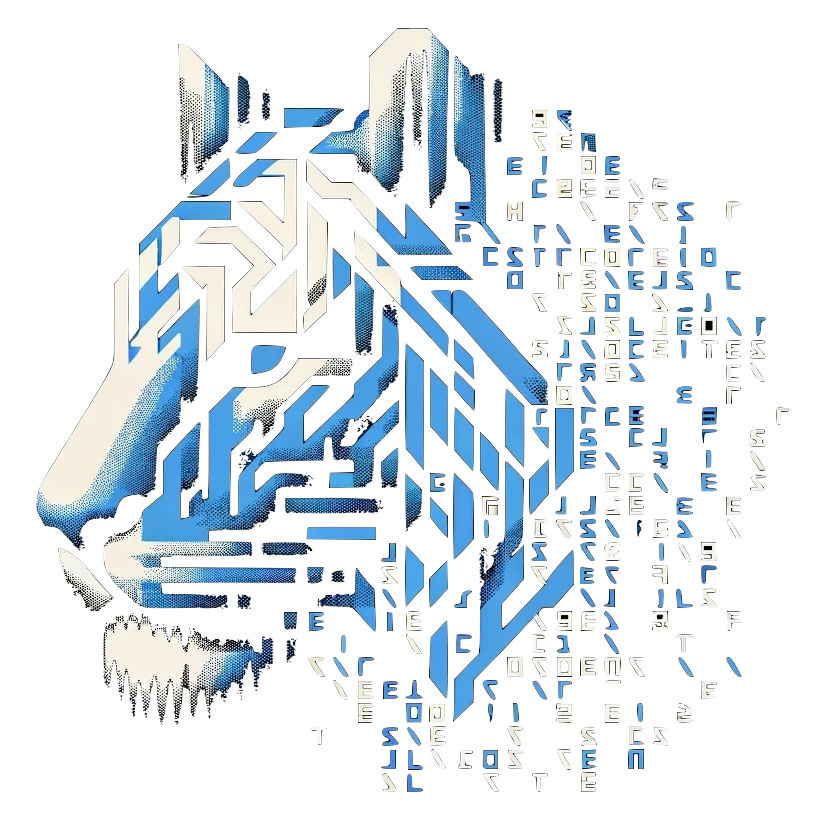 phils sweet ass blue matrix tiger logo