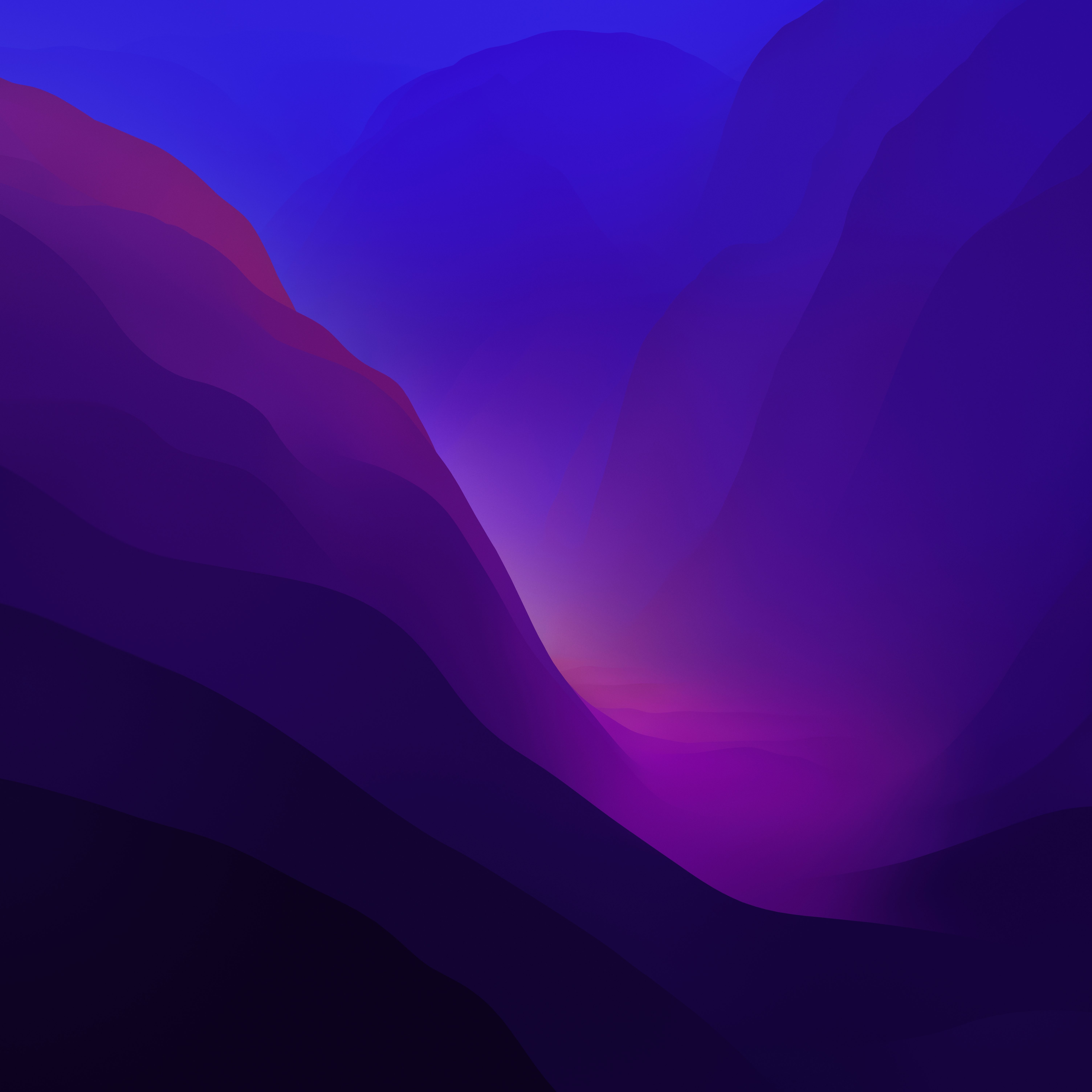 the purple wavy background to macOS Monterey